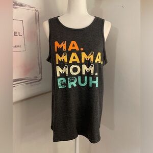 Mama Tank Top Size XL Gray